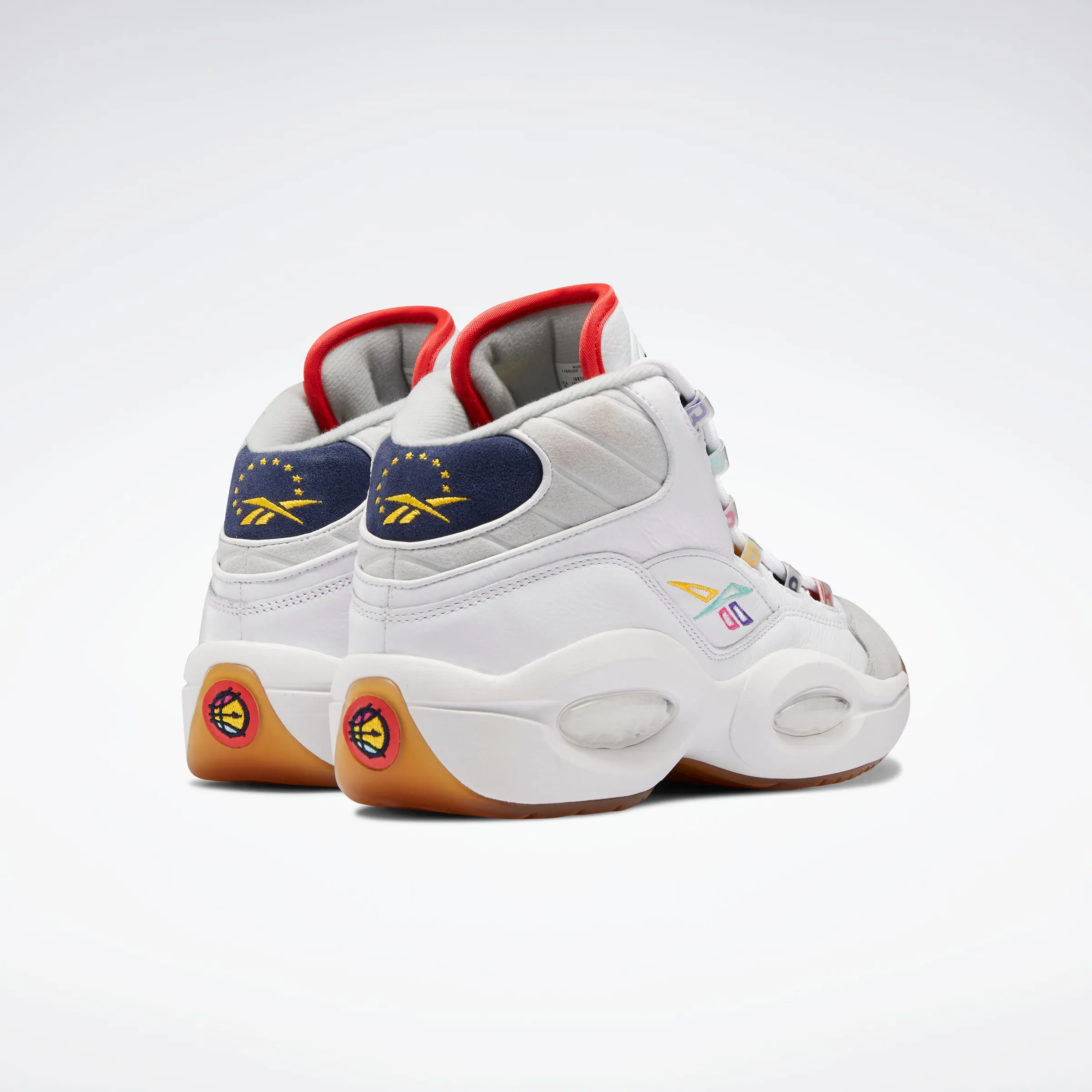 Reebok Footwear Men Question Mid Shoes Ftwwht/Vecnav/Pugry2 London Cool Energy Walk