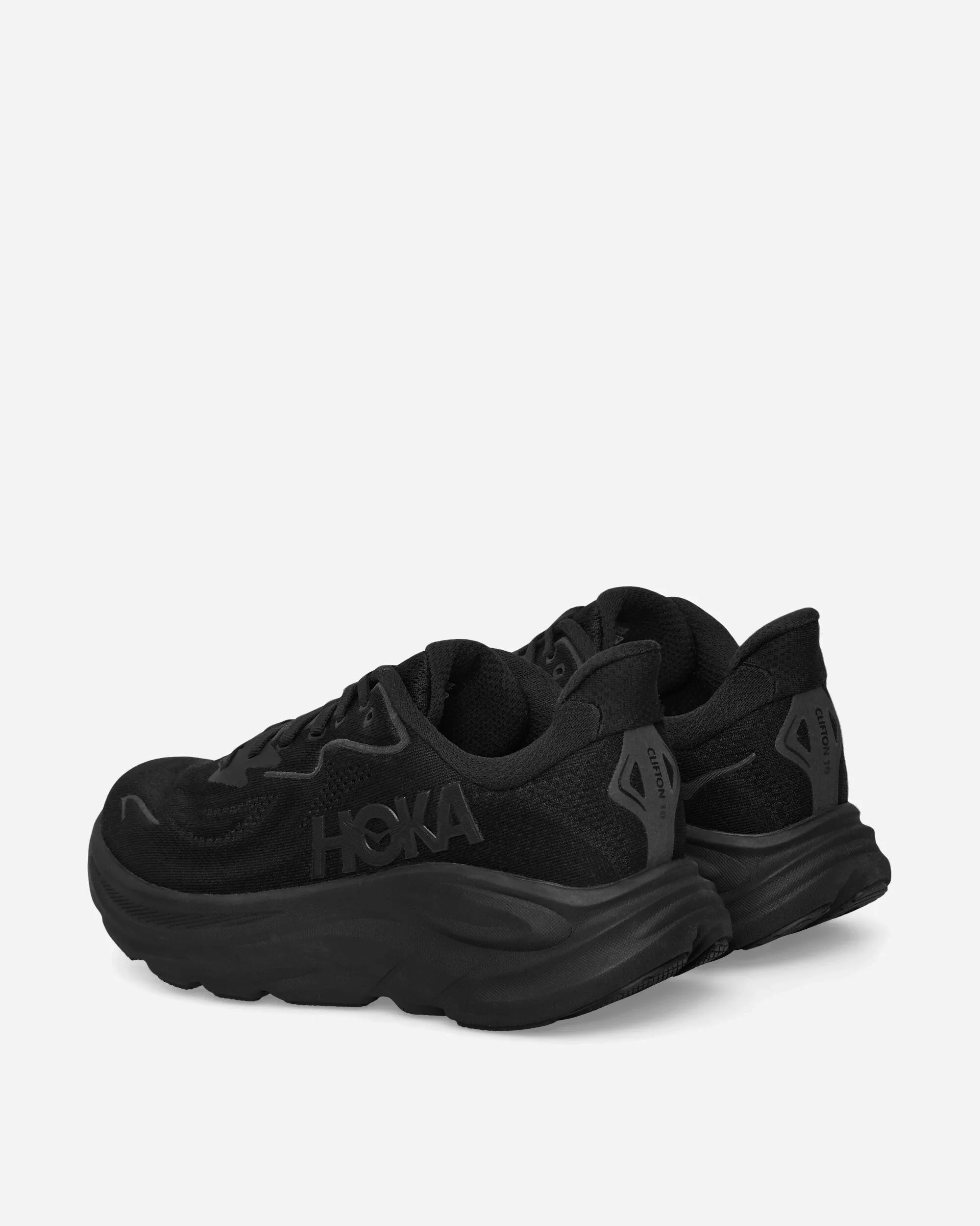 Men's Clifton 10 Sneakers Black Feet Relief Indoor Workout