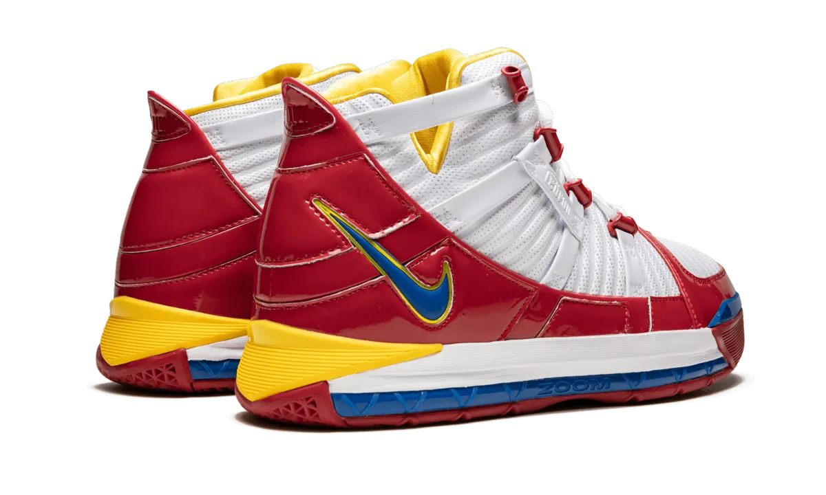 Zoom Lebron 3 QS "Superman" Heel Stability