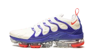 Air Vapormax Plus "Coconut Milk / Hyper Royal" urban running shoe utilization
