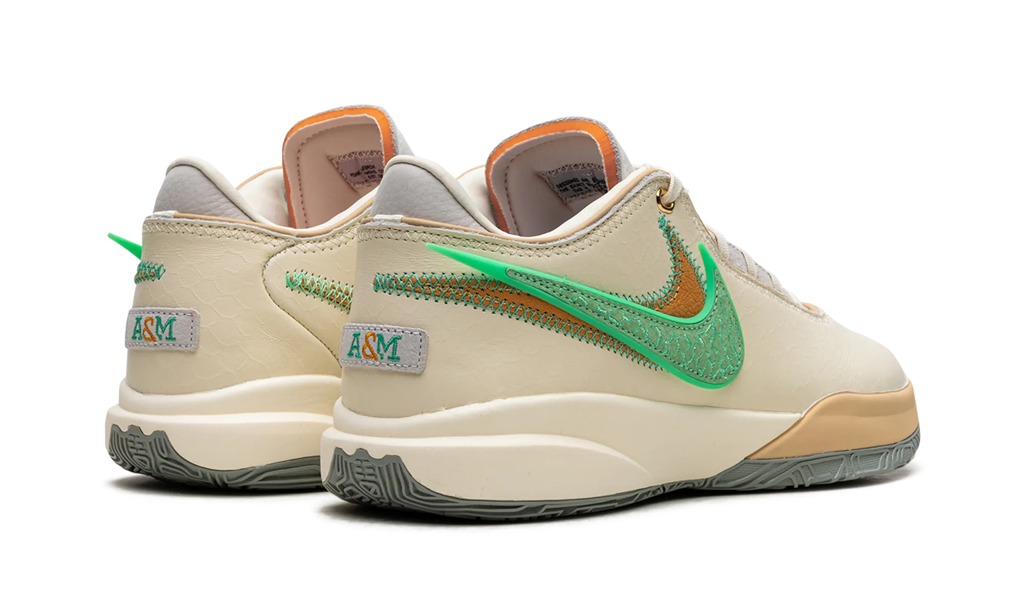 Nike LeBron 20 "FAMU x APB - Coconut Milk" High Jump Fit Elastic Sides
