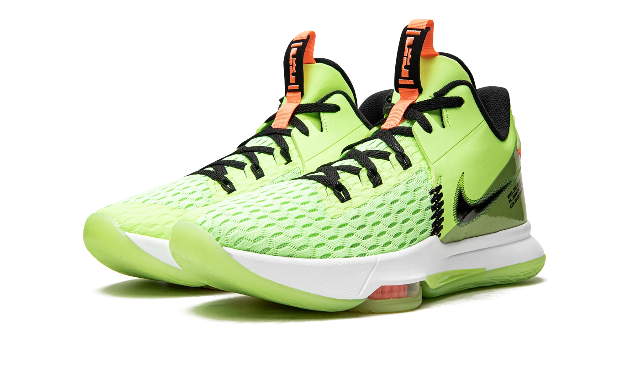 Team Practice Wear Fashionable LeBron Witness V "Lime Glow"