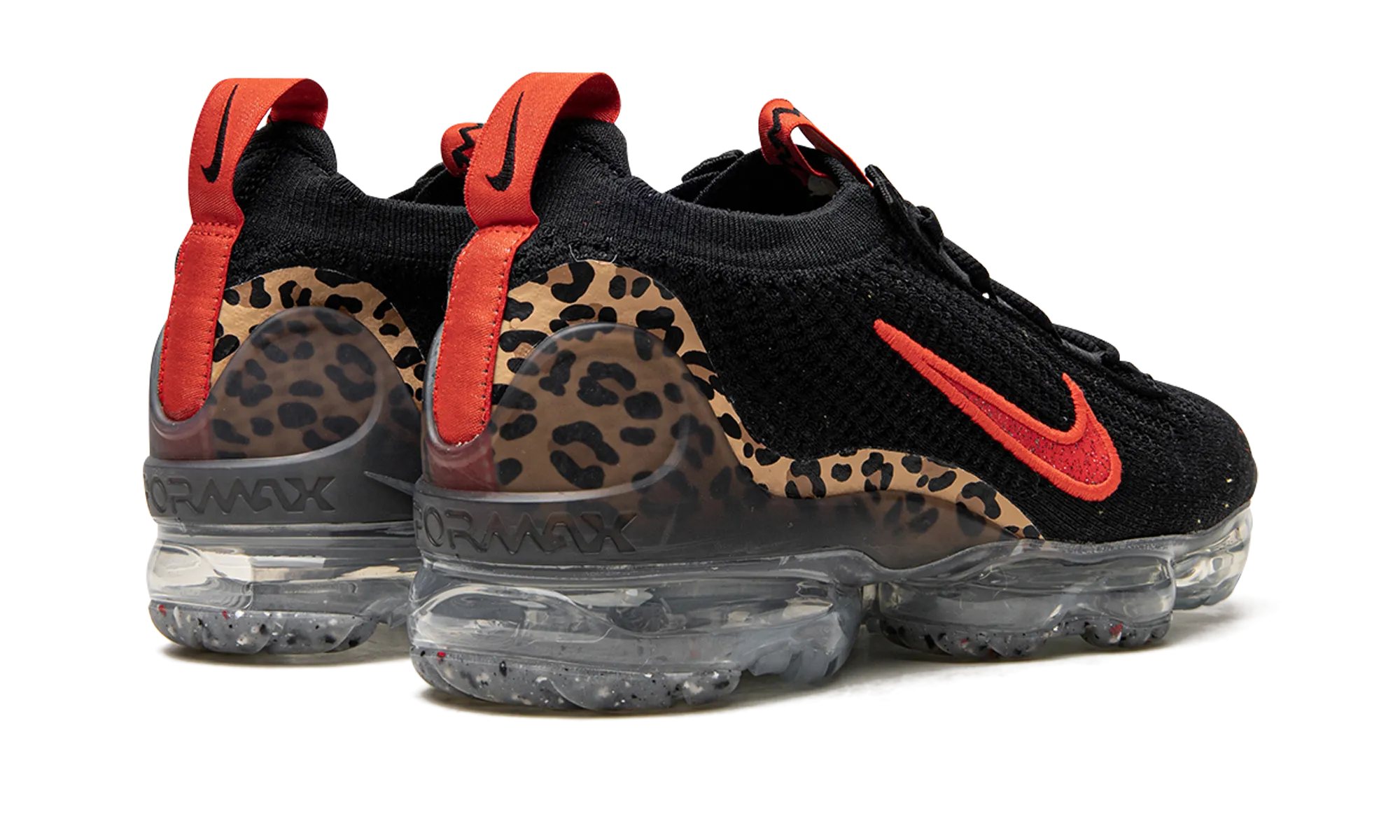 AIR VAPORMAX FLYKNIT 2021 MNS WMNS "Leopard" anime - themed running shoes neutral - pronation