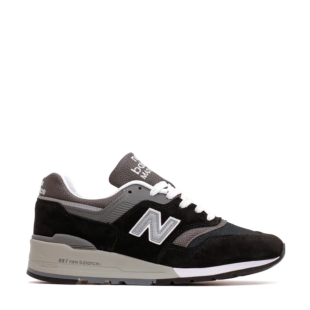 New Balance Unisex Made in USA 997 Black U997BK Breathable flair