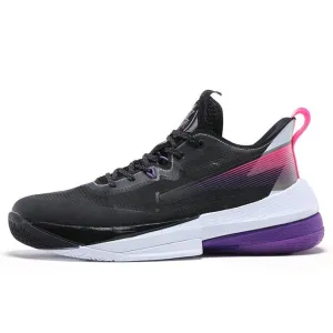 All-Weather Comfort Core Fitness PEAK  LIGHTNING Basketball Shoes Men Sneakers TAICHI series Purple
