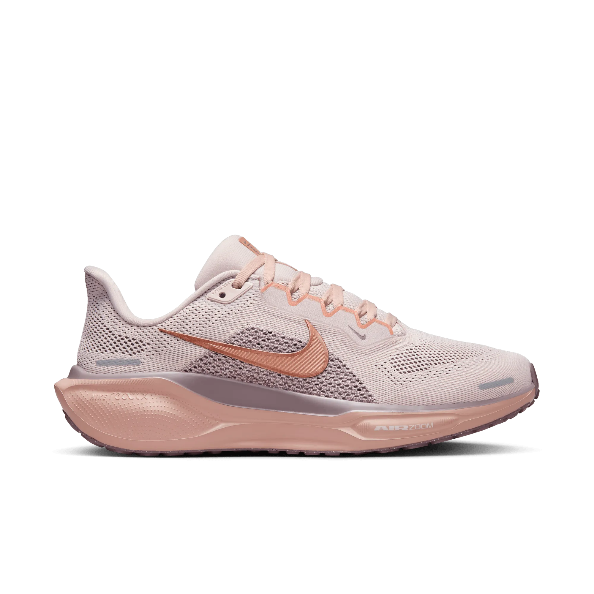 WOMEN'S PEGASUS 41 - B - 604 SILT RED/MTLC ROSE GOLD-PARTICLE PINK Hip - support