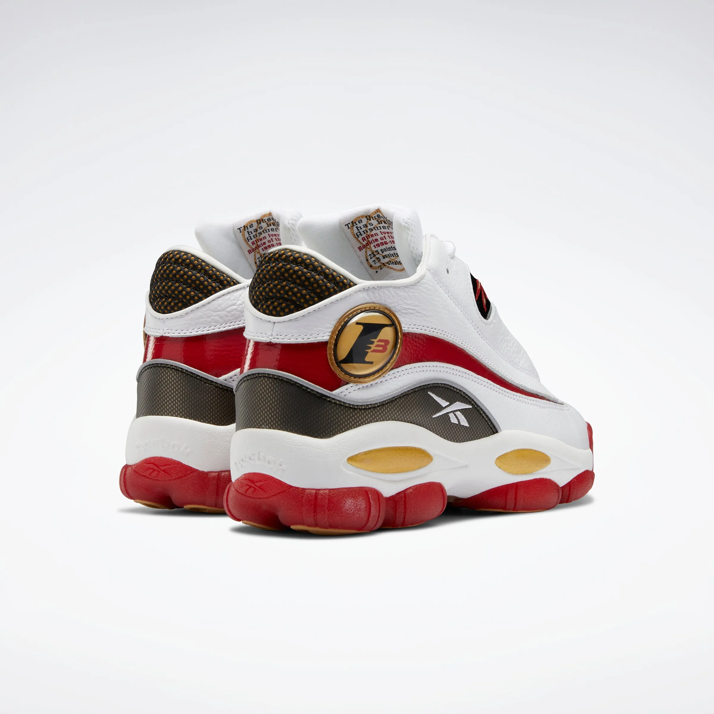 Office Smart Durable Material Reebok Footwear Men The Answer Dmx Shoes Ftwwht/Flasrd/Cblack