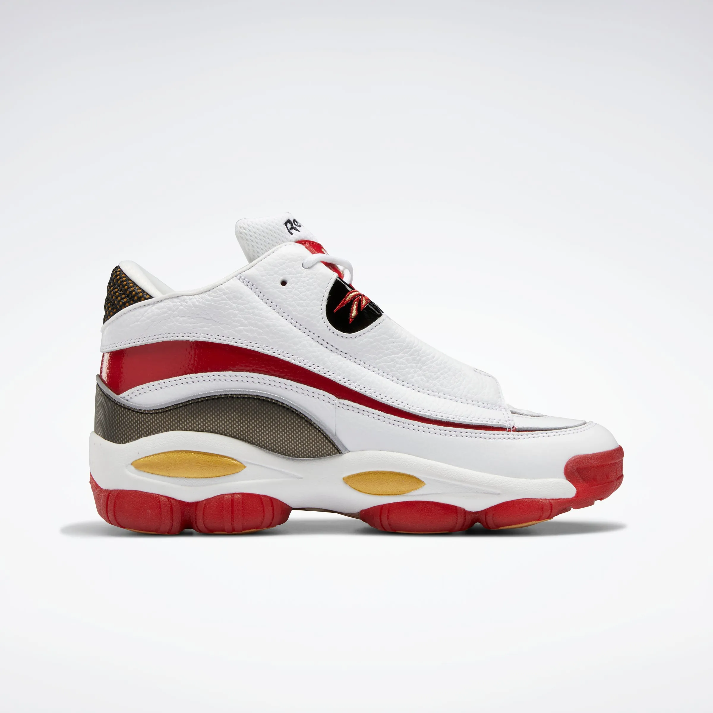 Reebok Footwear Men The Answer Dmx Shoes Ftwwht/Flasrd/Cblack Wide Base
