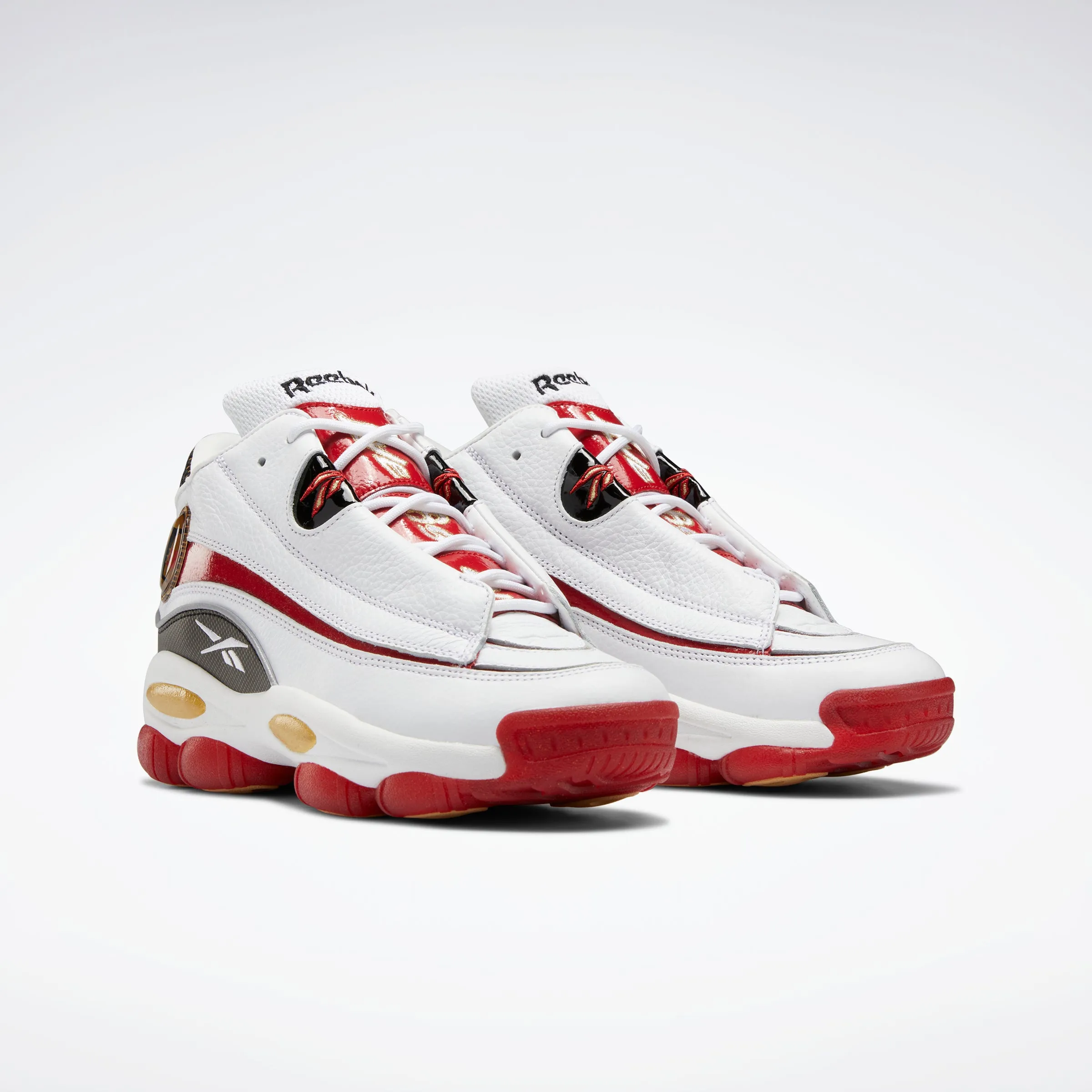 Quality Reebok Footwear Men The Answer Dmx Shoes Ftwwht/Flasrd/Cblack
