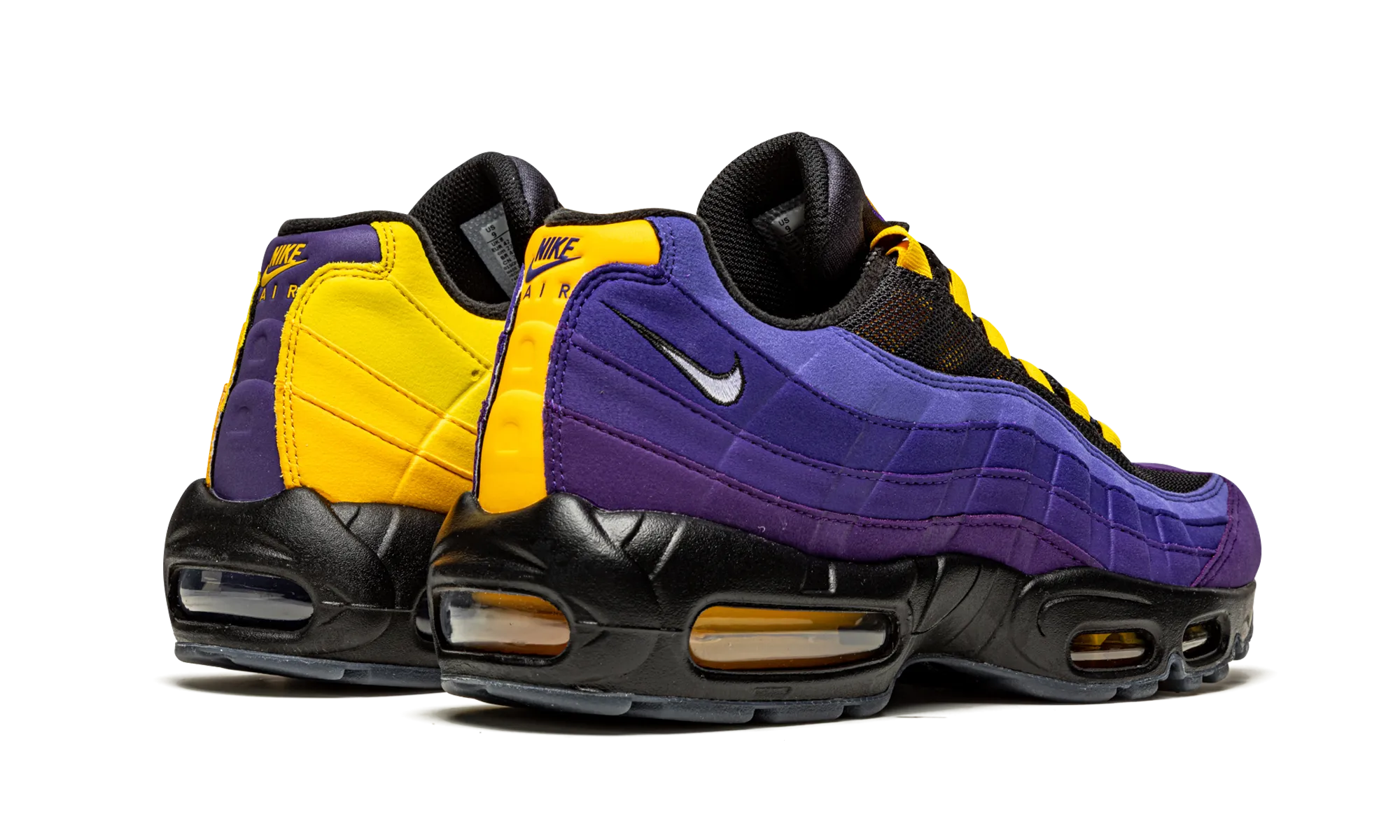 Adaptive Fit Technology Perforated Quarter Panels Air Max 95 NRG "Lakers - Lebron"