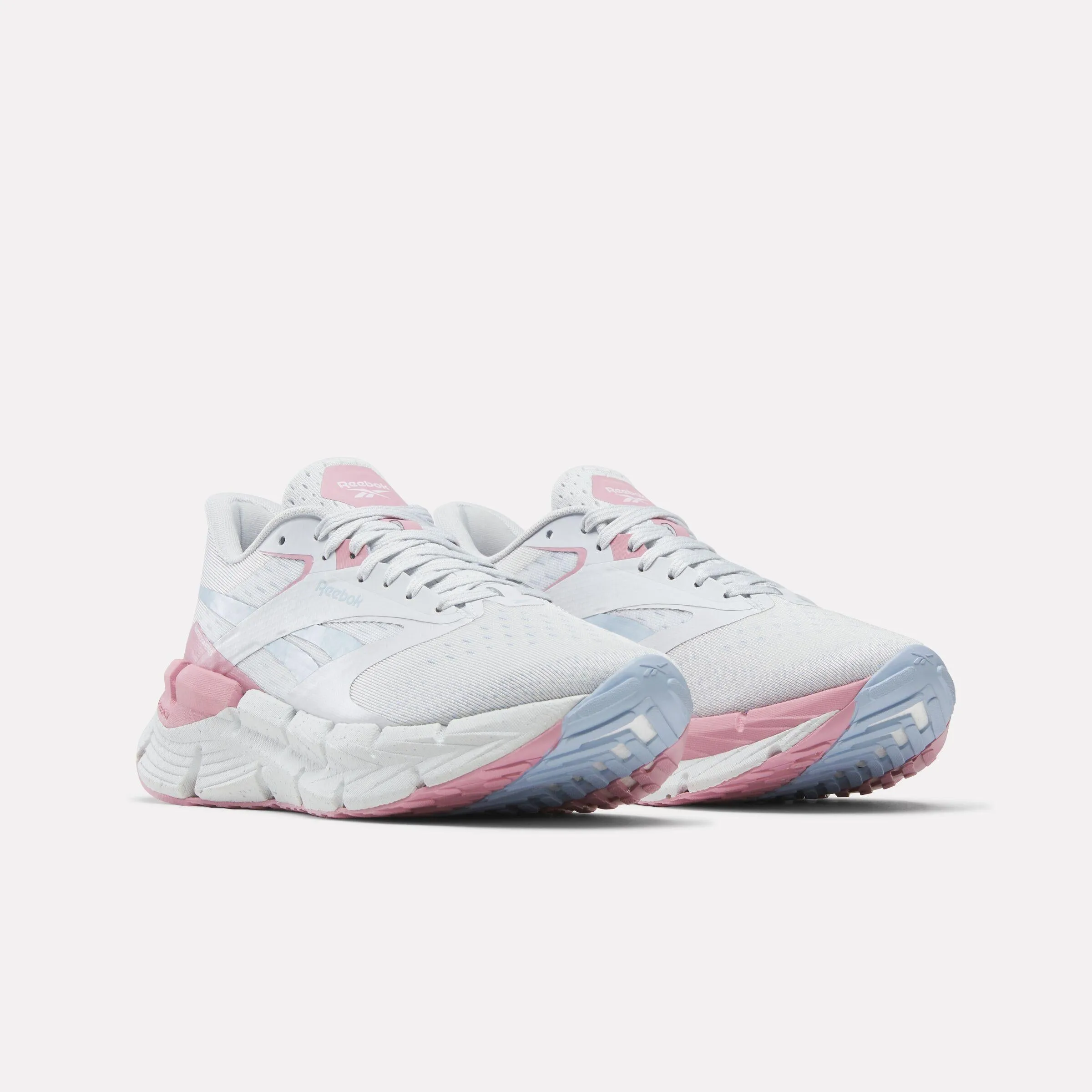 Reebok Footwear Women FloatZig Symmetros Shoes MOON/DUSTY ROSE/Y2K BLUE basketball - court running shoes