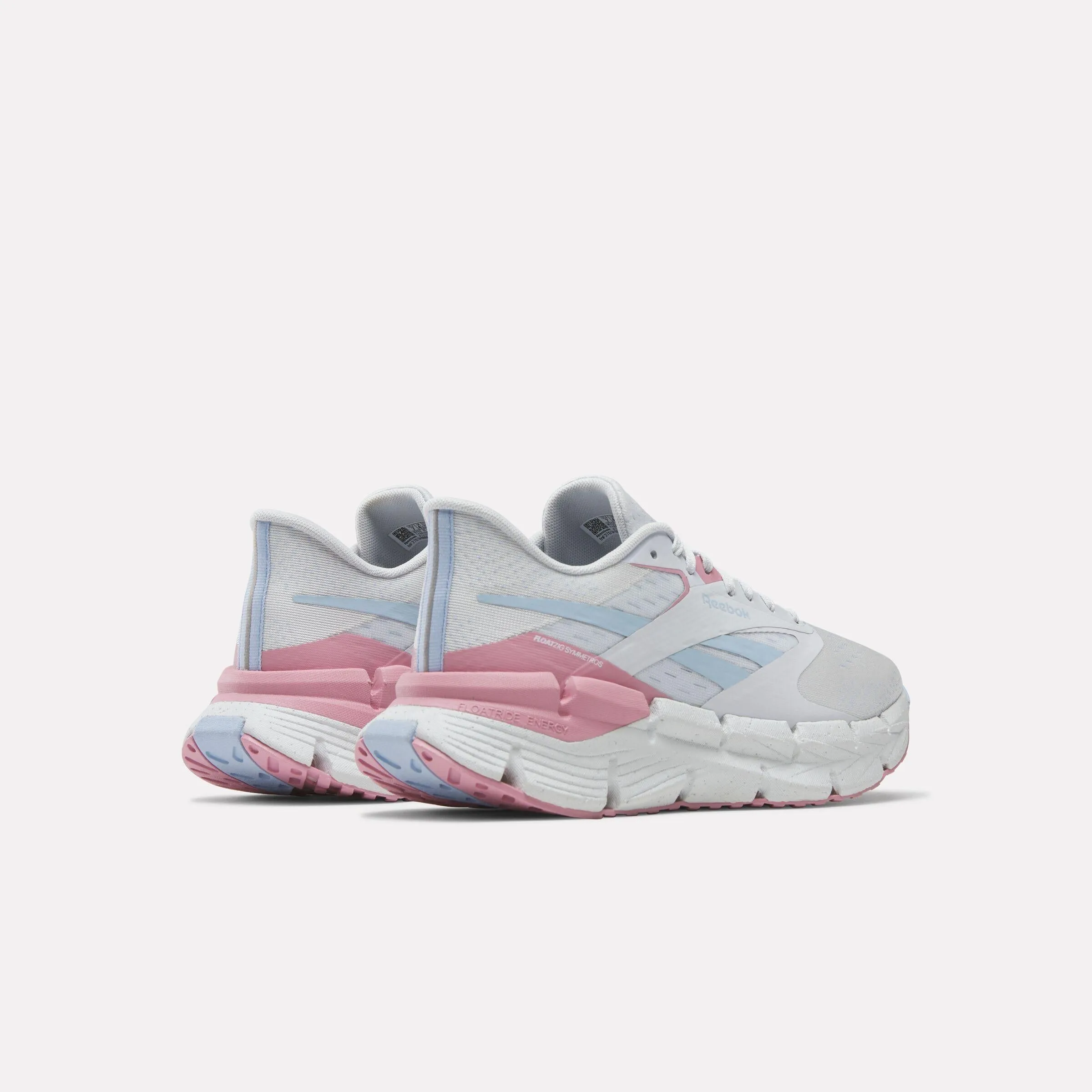 Reebok Footwear Women FloatZig Symmetros Shoes MOON/DUSTY ROSE/Y2K BLUE Toe Protection streamlined - feature shoes