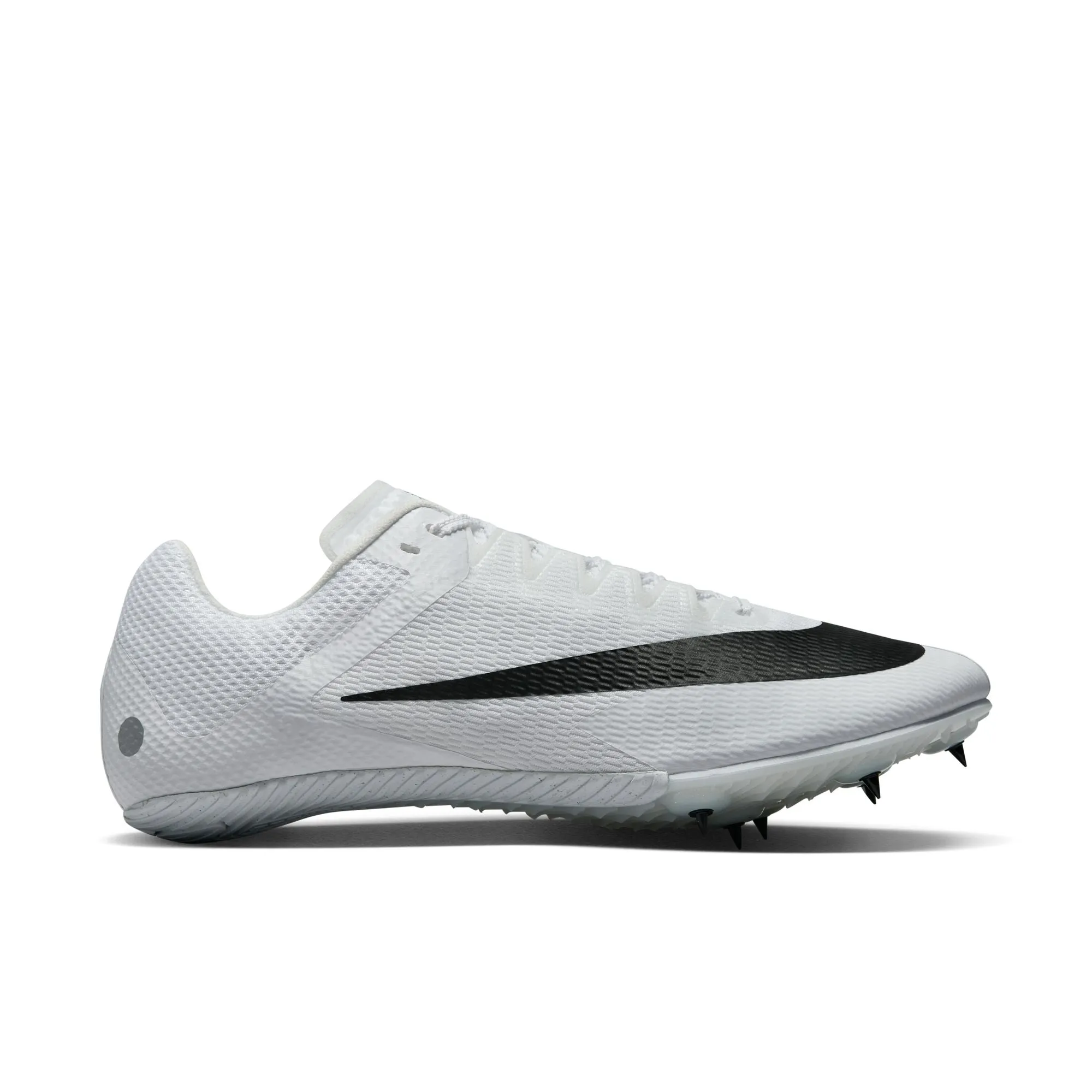 physical activity Grippy Sole ZOOM RIVAL SPRINT - 100 WHITE/BLACK/METALLIC SILVER