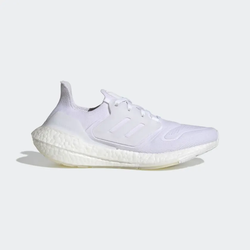 monochromatic shoe look adidas ULTRABOOST 22 Running Shoes | Triple White | Women's