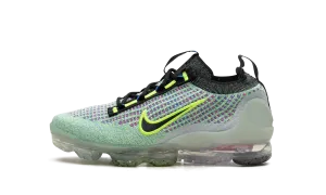 reflective - elements Air VaporMax 2021 Flyknit Next Nature GS "VOLT PHOTO BLUE"