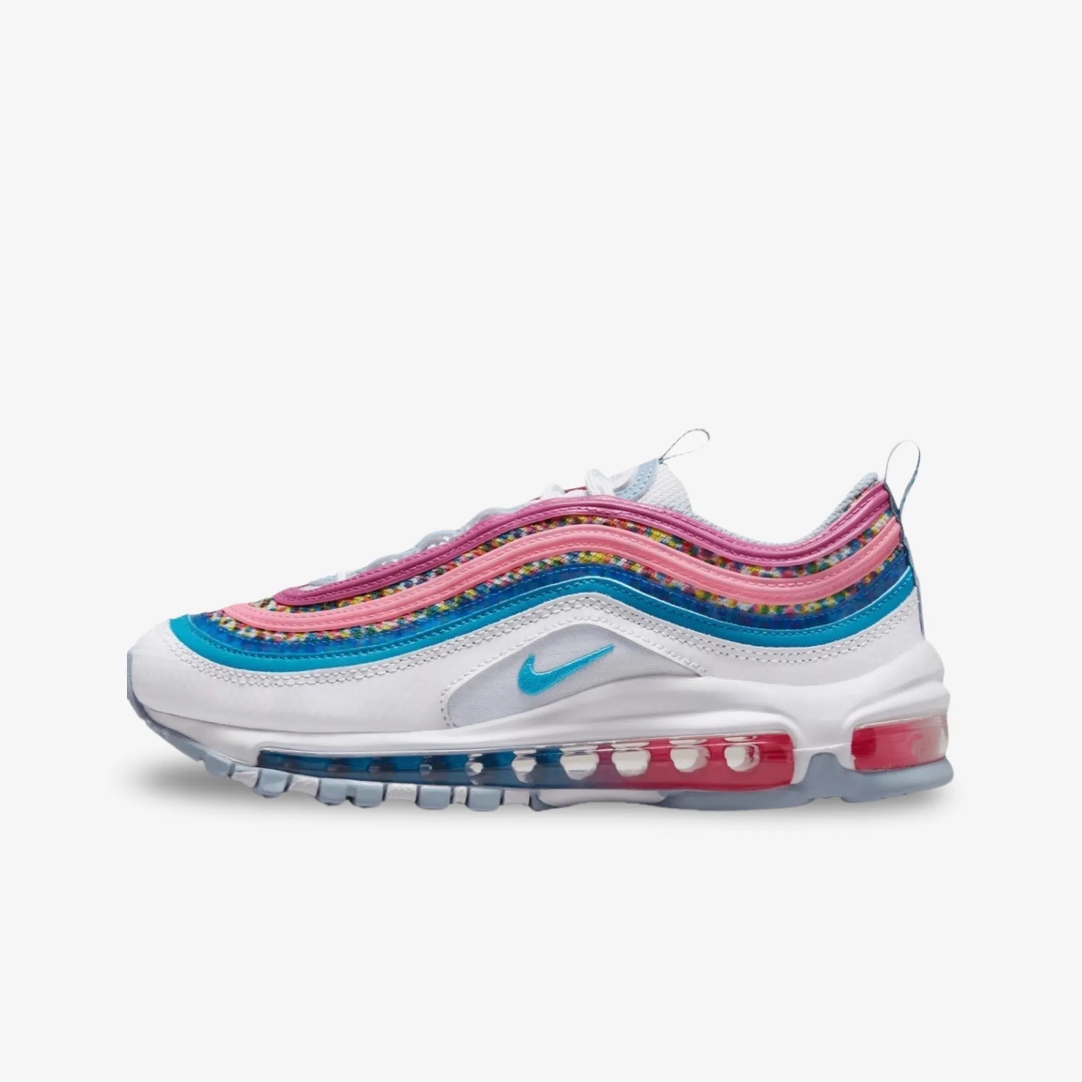 (GS) Nike Air Max 97 SE 'Bright Colors' (2023) DV7550-100 spring running shoes strength - training