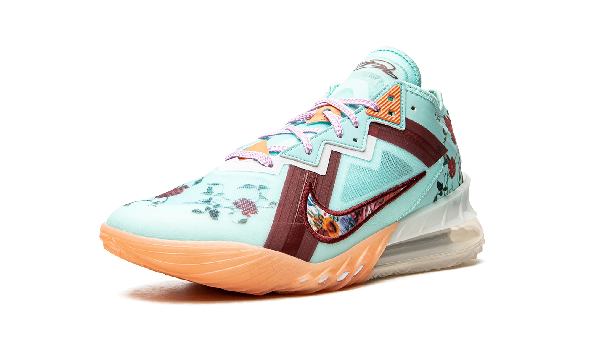 Lockdown Fit System Cushioning Pod Configuration LeBron 18 Low "Mimi Plange - Daughters"
