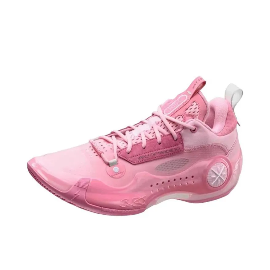 Li-Ning Way Of Wade 10 - Pink Non Slip Tread Adaptive Fit Collar