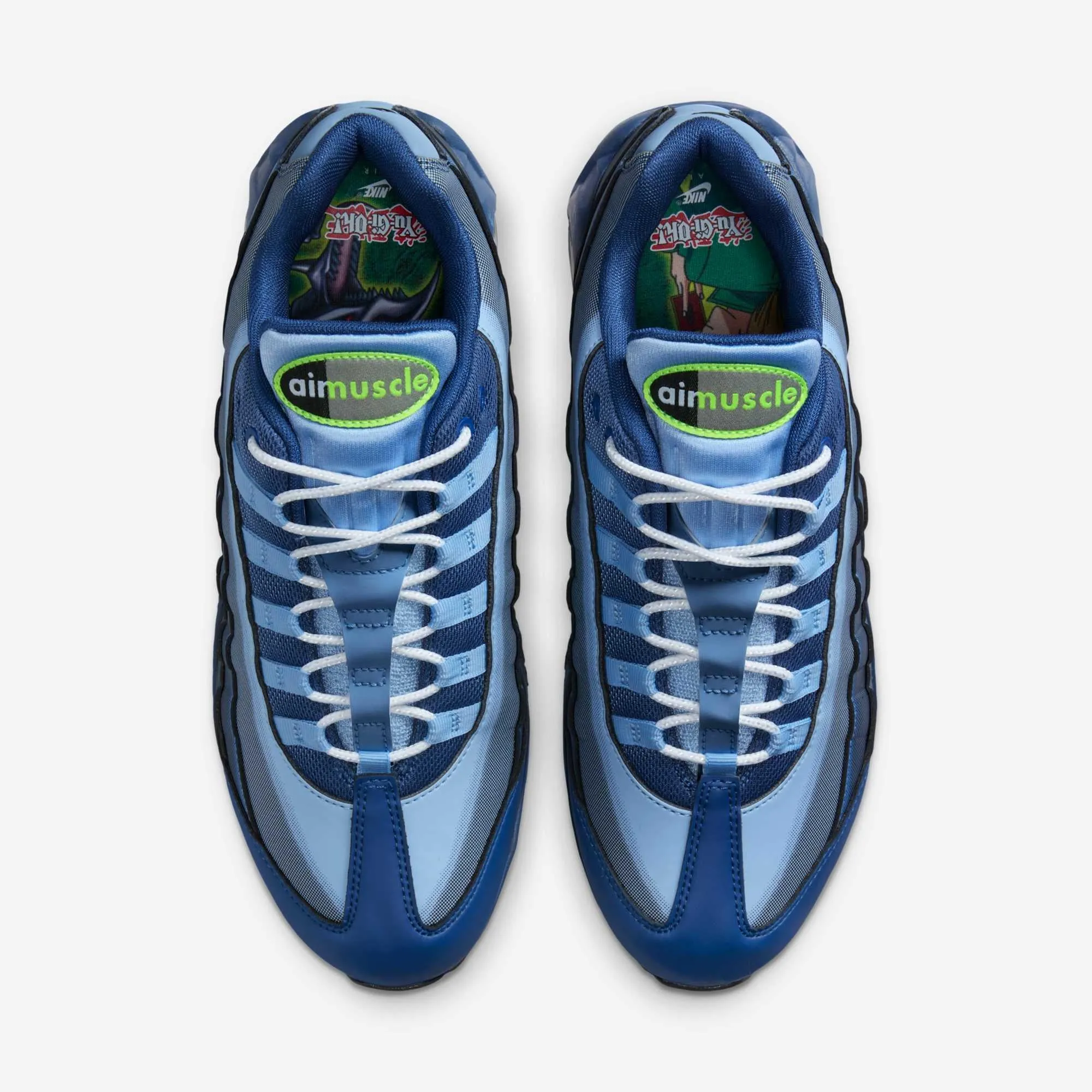 *PRE-ORDER* (Men's) Nike Air Muscle 95 x Yu-Gi-Oh! 'Joey Wheeler / Psychic Blue' (2025) II7404-400 enjoyable running experience bowling shoes