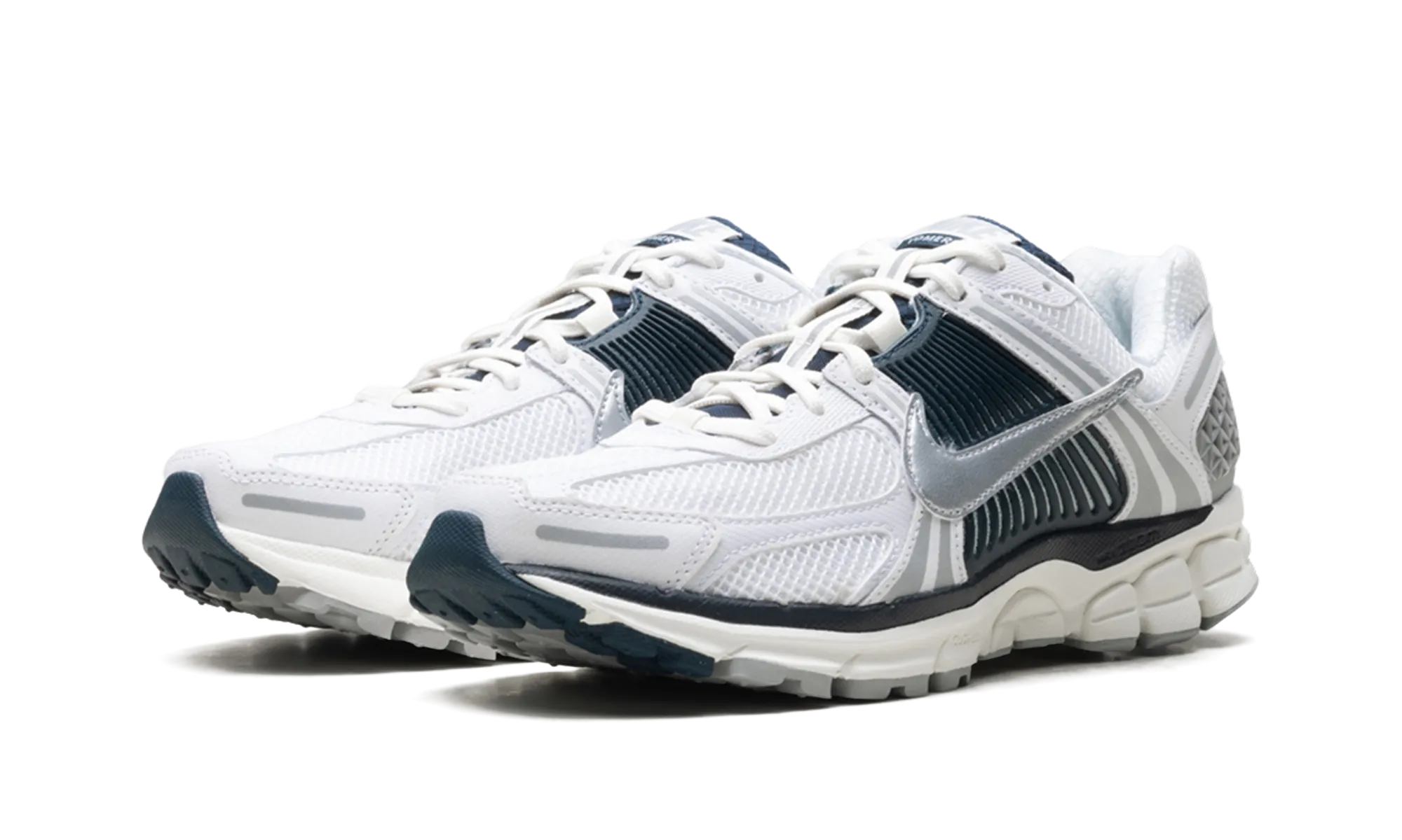 Air Zoom Vomero 5 WMNS "White Armory Navy" cushioned leather shoes
