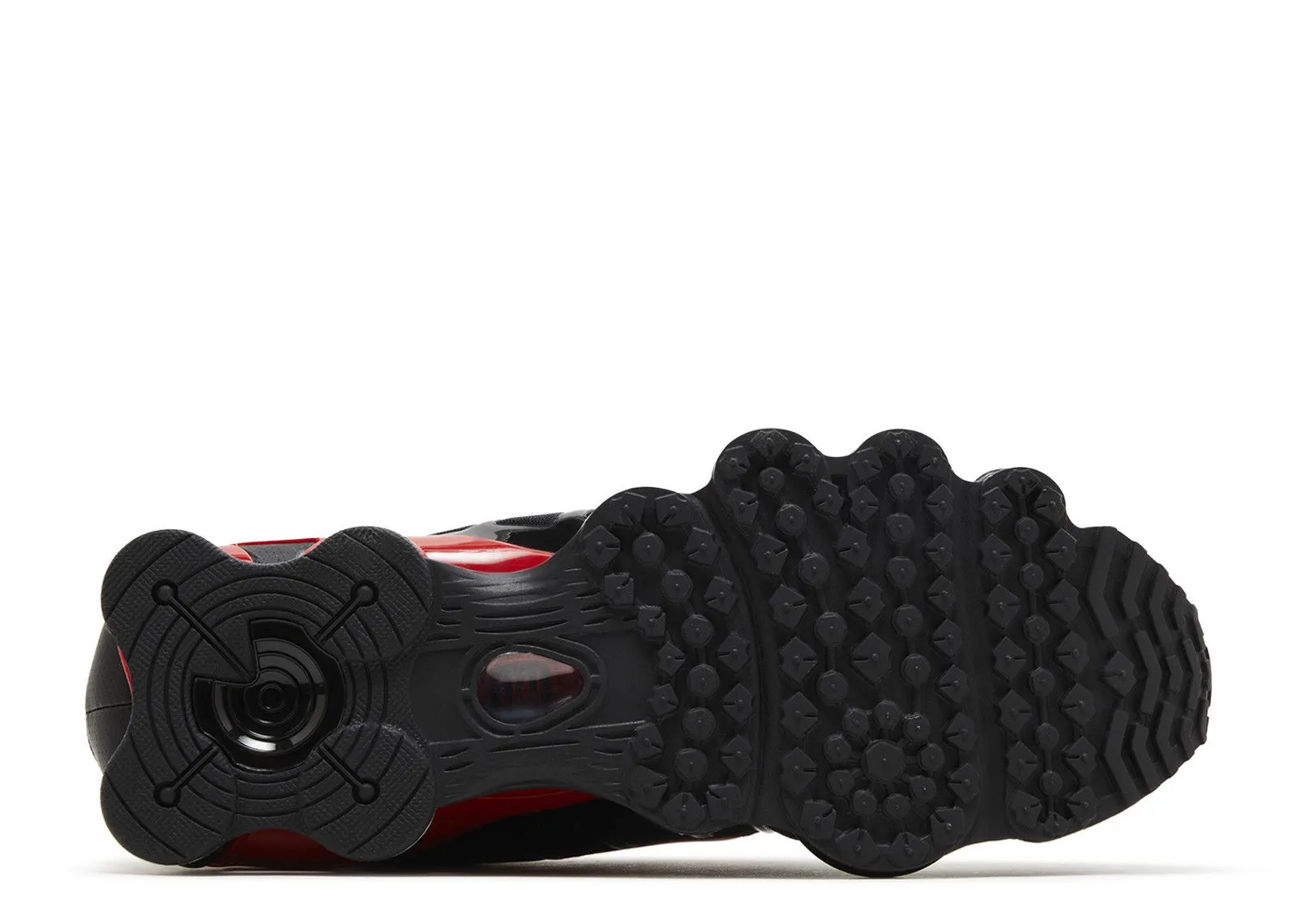 gym-goer shock - absorbing - midsole - feature shoes Nike Shox TL Black University Red